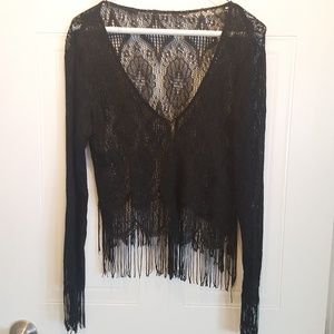 Lace cardigan